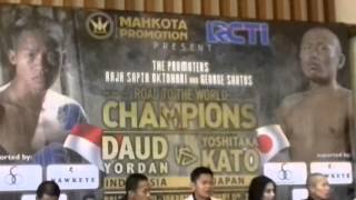 Konferensi Pers Tinju Dunia