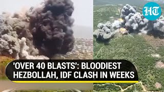 Deadliest IDF, Hezbollah Fight In Weeks As Series Of Blasts Rock Lebanon | Watch