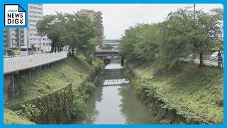 「堀川をきれいに」　水質浄化を目的に木曽川からの導水はじまる　アジア大会を控え３年間の暫定措置