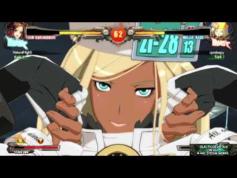 Guilty Gear Xrd REV 2_Milia vs Jam