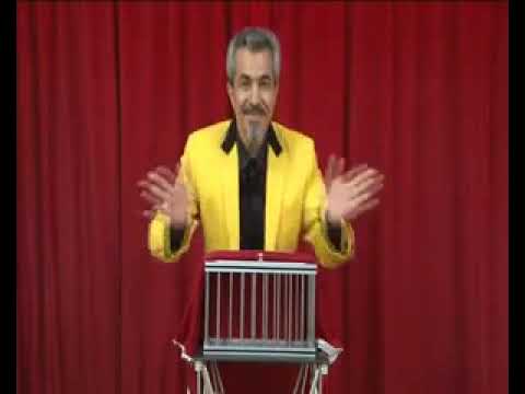 Silver Dove and Rabbit Cage by Tora Magic at www.MJMMagic.com