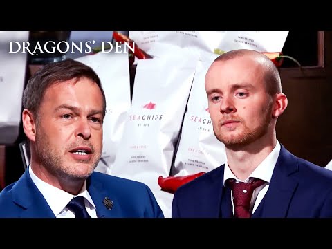 Fish Flavoured Crisps 'Revolt' the Dragons | Dragons' Den