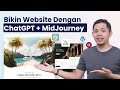 Mudah Banget Bikin Website Dengan ChatGPT AI Midjourney