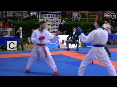 Salvatore Serino vs Cristian Altamura - 65 kg  - Campionati Italiani Kumite Ostia 2012