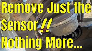 DON’T Take it ALL Apart. Just Remove the Busted ABS Sensor!