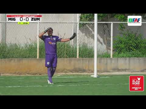 145 MIGUELENSE 1 X 3 ZUMBI | JOGO COMPLETO | COPA ALAGOAS 2026 | 1ª RODADA