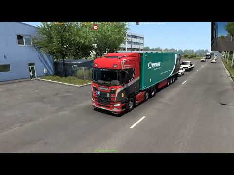 Euro Truck Simulator 2    Bucharest - Craiova   Scania S520 V8