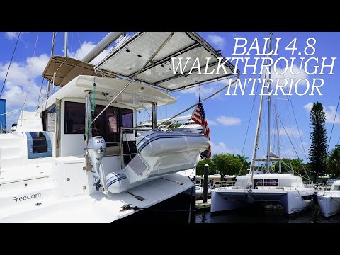 Catamaran For Sale | 2021 "Freedom" Bali 4.8 | Part 1 Interior Walkthrough | Brent Hermann Catamaran For Sale | 2021 "Freedom" Bali 4.8 | Part 1 Interior Walkthrough | Brent Hermann