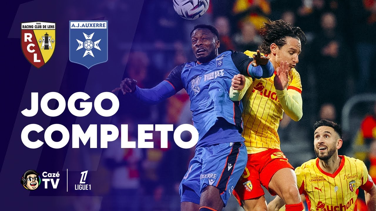 JOGO COMPLETO: LENS X AUXERRE | LIGUE 1 2026 | 18ª RODADA