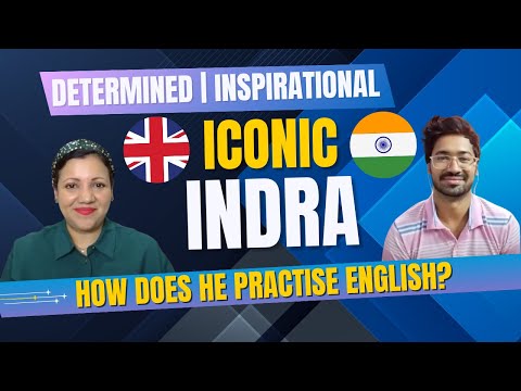 English Conversation : From Lockdown Learner to YouTuber | Iconic Indra’s Journey @iconicindra