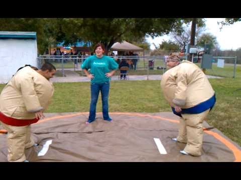 PVAC Sumo Wrestling: Tony vs Darin