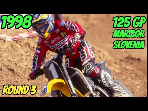 1998 MOTOCROSS 125 MXGP - ROUND 3 - MARIBOR SLOVENIA