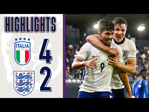 Italy U17 4-2 England U17 | Young Lions Fall to Italy Despite Rodriguez Brace | UEFA U17 Euros