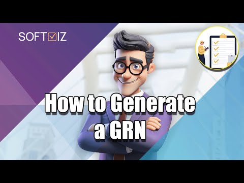 How to Generate a GRN (Goods Received Note) in Softviz ERP | Step-by-Step Guide