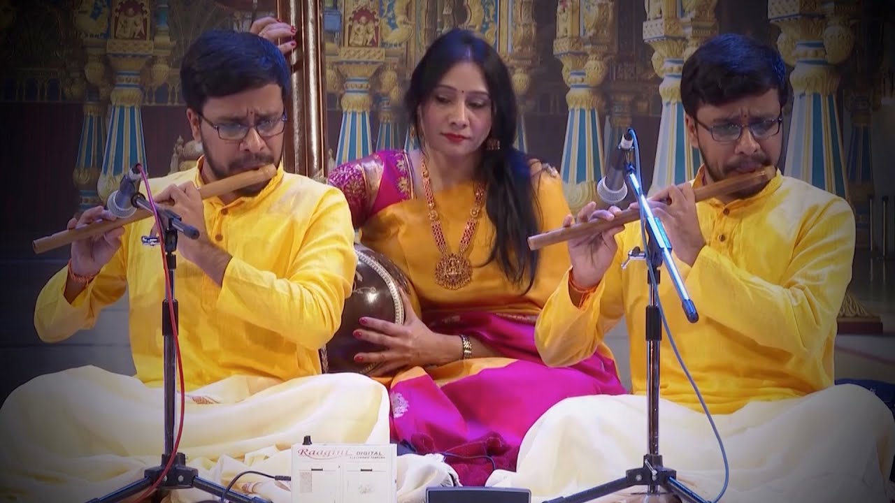 Mysuru Asthana Sangeetothsava - Karnatic Flute by Heramba & Hemantha