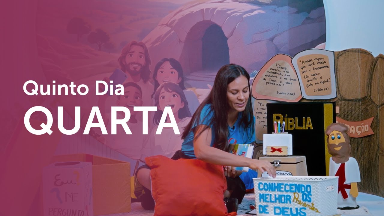 Dia 5 (Quarta) - Treinamento Semana Santa Infantil 2025