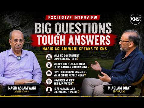 The Govt, Opposition, Delhi, Dissent and the politics in between.  As questions mount and speculation grows, Advisor to the Chief Minister Nasir Aslam Wani breaks his silence on the issues dominating the political conversation with Kashmir News Service—KNS Editor M Aslam Bhat.   #Watch