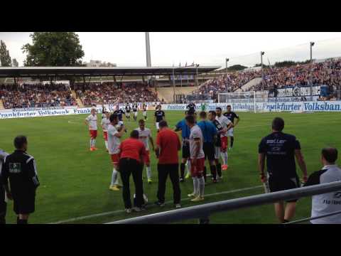 FSV Frankfurt vs Red Bull Leipzig PLATZVERWEIS !!!