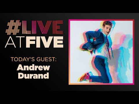 Broadway.com #LiveatFive with Andrew Durand of HEAD OVER HEELS