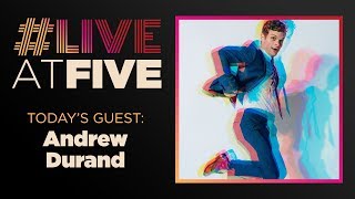 Broadway.com #LiveatFive with Andrew Durand of HEAD OVER HEELS video