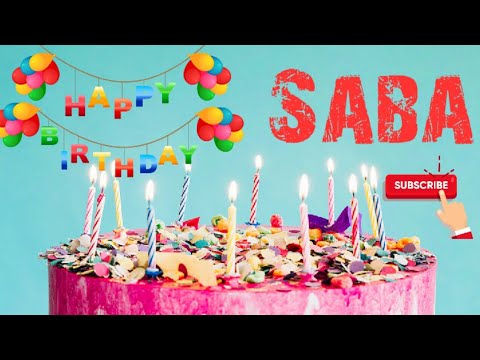 Happy birthday saba.happy birthday song. Song