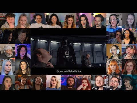 Darth Vader "I find your lack of faith disturbing" - Star Wars: Epi IV: A New Hope - Reaction Mashup