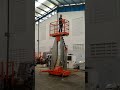 Aluminium Platform Work Single Mast - Tangga Hidrolik CARLIFT- Surabaya 4