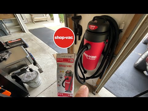 Honest Review of The SHOP-VAC 5 Gallon 5.5 HP Wet/Dry Wall Mount Vacuum! / Worth $170.00?