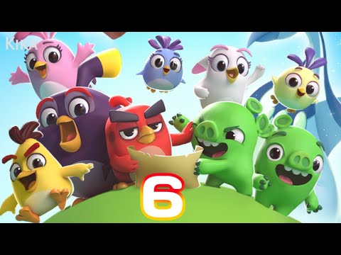 Angry Birds Journey - Gameplay Walkthrough Part 6 - Levels 41-45 [Ancient Ruins] (iOS, Android)