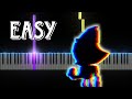 Outcome Memories OST Only One Sonic Metal Sonic LMS Victory Theme Easy Piano Tutorial