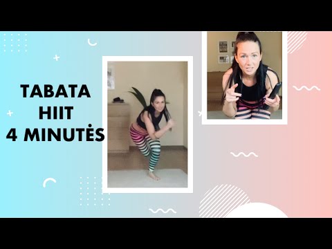Sportas namuose su “Tabata4you”. Treniruotė norintiems greitų rezultatų