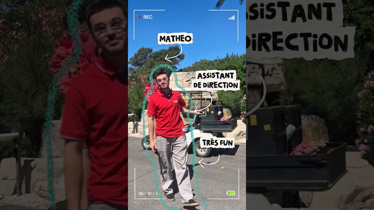 Math�o nous pr�sente son camping
