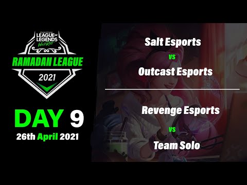 Wild Rift Pakistan: Ramadan League Day 9 | Revenge Esports vs Team Solo Part 1/2