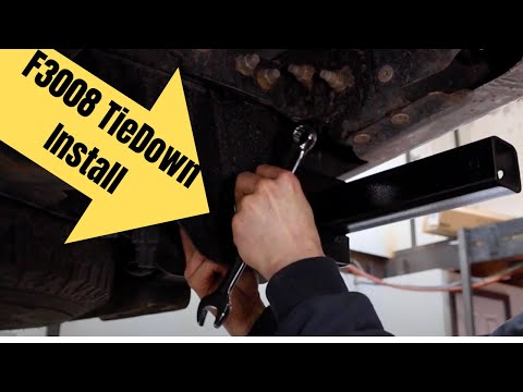 How to Install Ford F3008 Rear Hitch Tie Downs: Step-by-Step Guide