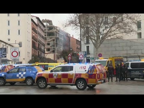 Explosion im Zentrum von Madrid: Mindestens zwei Tote, mehrere Verletzte