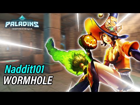 Naddit101 Evie Pro Competitive l GRANDMASTER l WORMHOLE l PALADINS GAMEPLAY