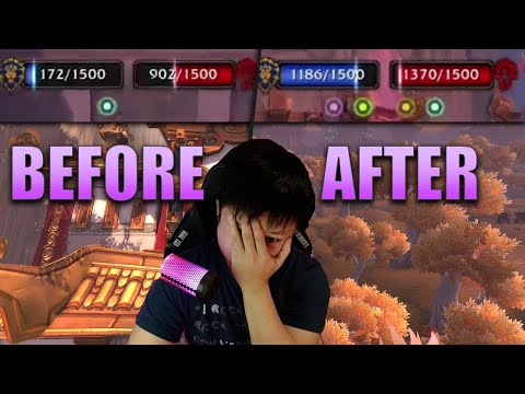 Recovering from 900 points behind