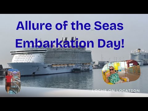 Thumbnail for Embarkation day ship tour - Allure of the Seas