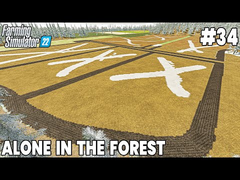 Making 7 new fields - Alone in the Forest - Farming Simulator 22 Timelapse
