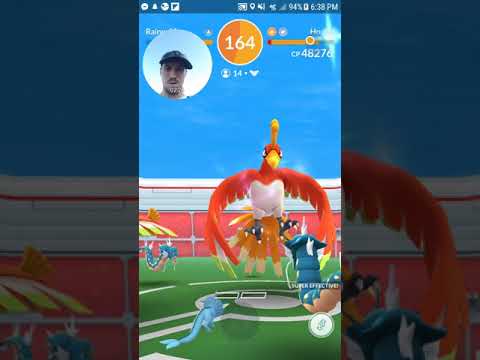 Pokemon GO Special Event Raid Battle HO-OH!