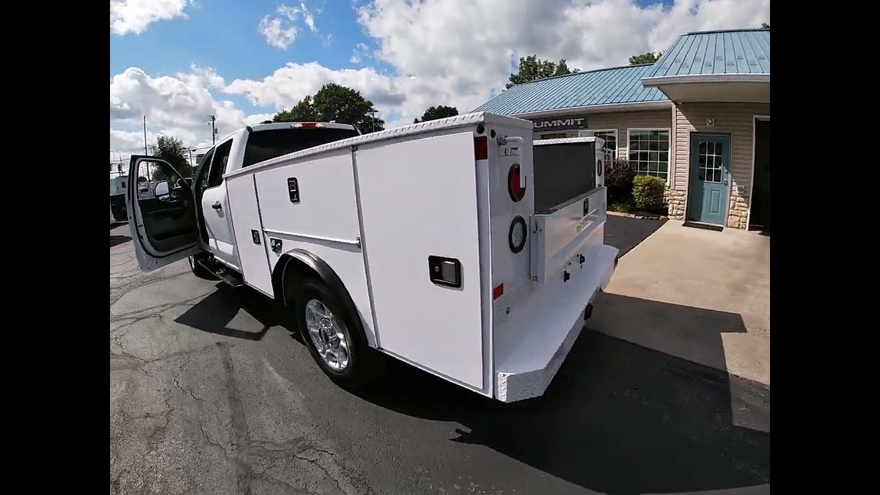 2025 Ford F250 SERV BODY 4x4 XLT DIESEL SERVICE BODY - Video