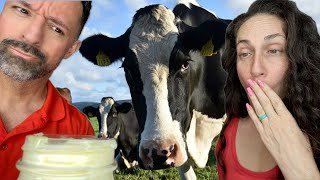 Embracing Farm Life Abroad: Our Daily Ritual with Freshly Squeezed Cow Milk!