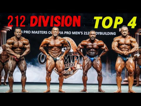 2023 Masters Olympia *212 Division* TOP 4