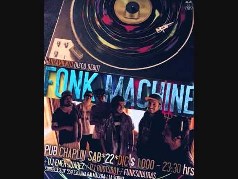 Fonk Machine - Gracias (en Vivo para Lanzamiento del Disco en Pub Chaplin, La Serena)