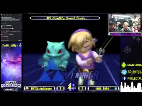 [SSBPM] Grand Finals @ M9 Monthly #1 - PMTL | steakhouse (Toon Link) vs mm | Bobo (Ivysaur)