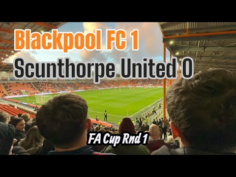 Blackpool FC 1-0 Scunthorpe United