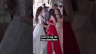 Learn to say ‘No’ from Gauri Mam | Bollywood celebrities | SAj daily news video