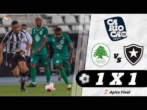 BOAVISTA 1 x 1 BOTAFOGO | GOLS | 25/01 | CAMPEONATO CARIOCA 2022