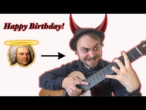 "Happy Birthday" in 10 Styles (BACH to BLACK METAL)