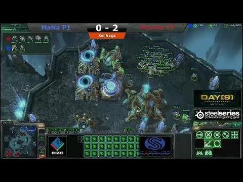 MaNa (P) vs Naama (T) Game 3 Grand Finals - DreamHack SteelSeries Starcraft 2 Tournament